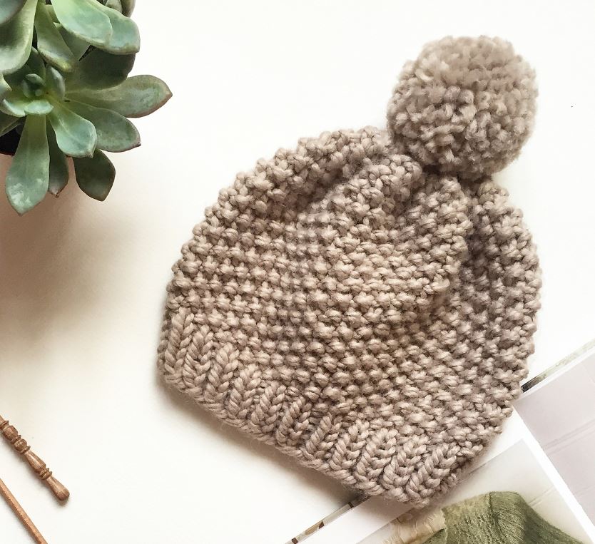 Free Knitting Pattern | Cozy Popcorn Hat