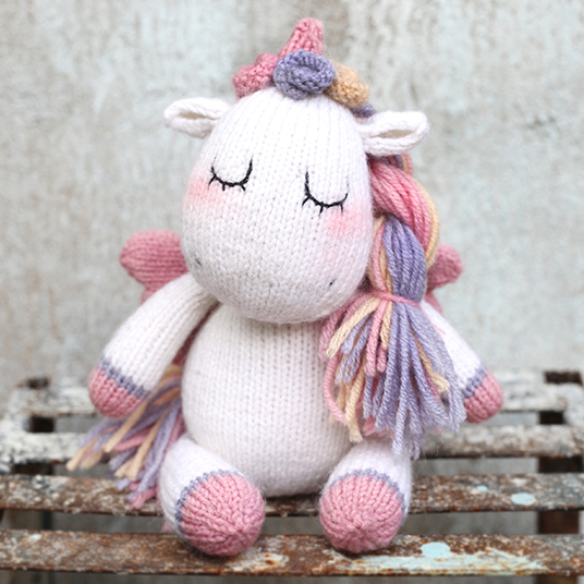 Knit Your Own Magical Unicorn: My Colorful Unicorn Pastelle Pattern
