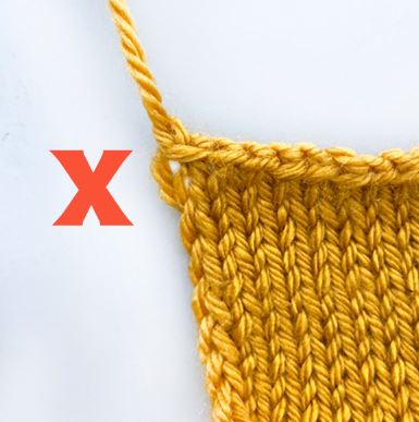 How to cast off/ bind off the last stitch in knitting and make it look neater (easy method)